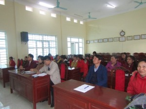 Bế giảng lớp đào tạo nghề cho lao động nông thôn tại xã Kỳ Thượng